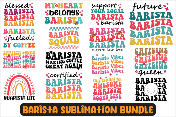 Barista Svg Sublimation Design Bundle Review for Real Projects