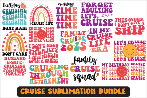 Cruise Svg Sublimation Design Bundle Review: Real-World Embroidery Potential