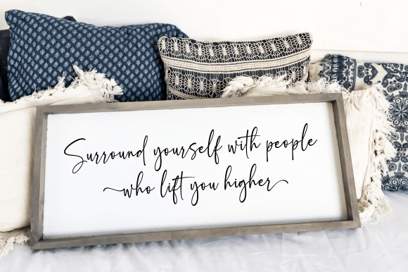 Farmhouse Sign SVG, Inspirational Quote Review for Real Projects
