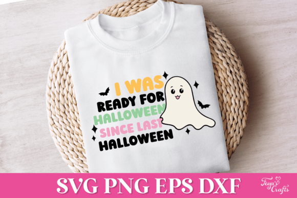 I Was Ready for Halloween SVG Review: A Retro Charm for Embroidery Projects