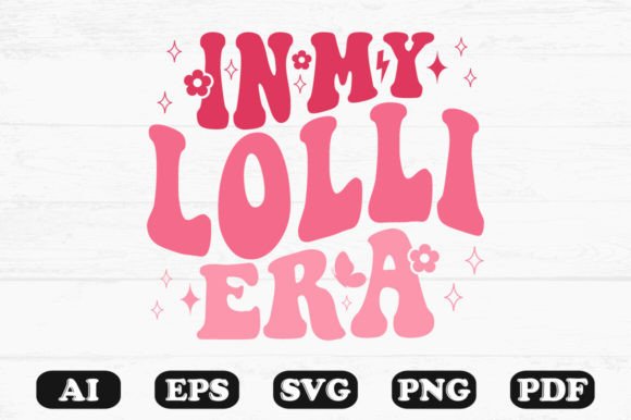 In My Loll Era Retro Wavy SVG Design Review