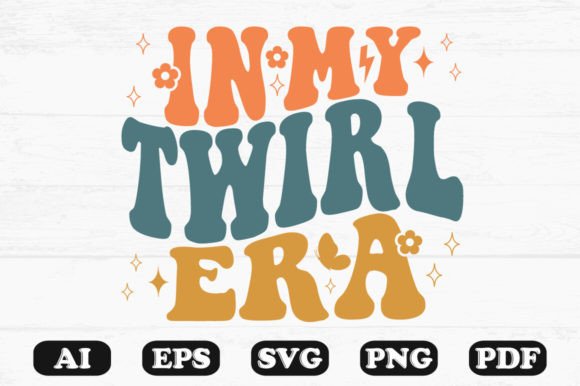 In My Twirl Era Retro Wavy Svg T-shirt Review