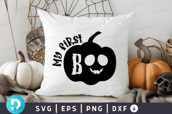 My First Boo SVG Design
