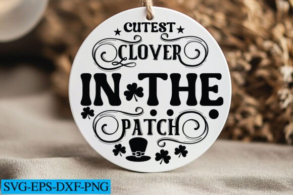 St Patrick’s Round Sign SVG Design for Real Projects