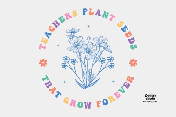Teacher Quote Retro Flower SVG Review for Real Projects